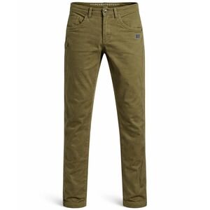 Pearly Gates Golf Pants Mens 5 Olive Green Embroidered 89 Logo Slim Straight